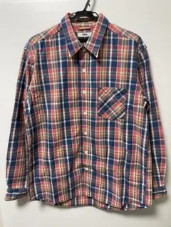 EDWIN チェック柄 長袖シャツ