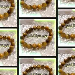 ゴールドタイガーアイ ブレスレット 約10mm