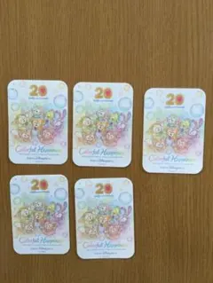 Duffy and Friends 20周年ステッカー5枚セット