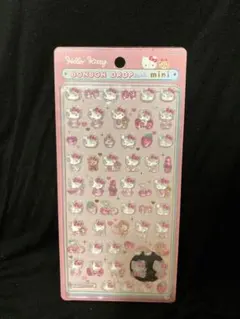 【正規品】サンリオミニ　ハローキティ(ピンク) ボンボンドロップシール