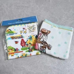 ディズニー　タオルハンカチ　トイストーリー