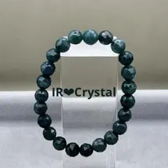 翡翠　多面カットブレスレット　7mm