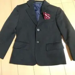 MEN'S CLUB 黒 ストライプ ブレザー