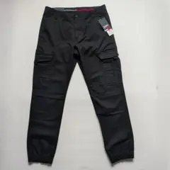 新品 TOMMY JEANS カーゴパンツ ジョガーパンツ 黒 W31 Mのサムネイル