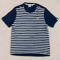 LACOSTE LIVE ラコステ ボーダーTシャツ S～Mサイズ