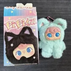 Pipilu 水色 ねずみぬいぐるみのサムネイル