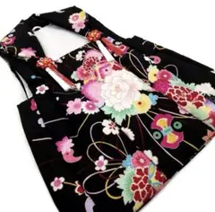 新品　七五三女の子3歳被布コート（黒）