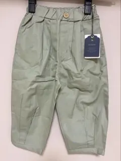 【タグ付き】Cottoli コトリ パンツ ワイド ゆったり カーキ 80