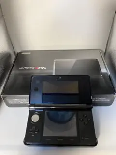 ニンテンドー3DS 初期型 本体 コスモブラック 箱付き