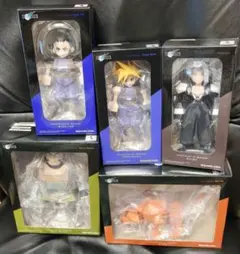 FINAL FANTASY VII ポリゴンソフビ5体セット
