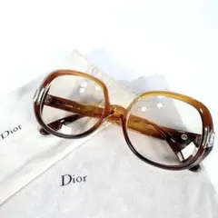 【美品】Christian Dior ディオール　クリア　ヴィンテージ　メガネ