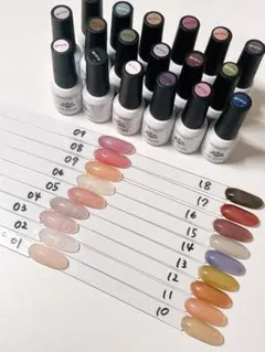 BORN PRETTY カラージェル 18色セット まとめ売りのサムネイル