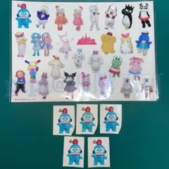 ② ハンギョドン クリアステッカー ピューロランド バラ売り セット