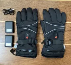 バッテリー付き　電熱グローブ