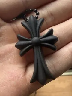 国内正規chrome hearts ラバーネックレス　黒
