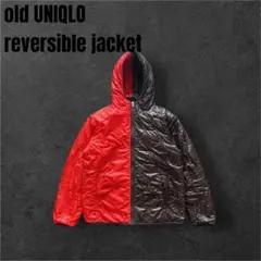 old UNIQLO ダウンジャケット リバーシブル y2k opium 海外