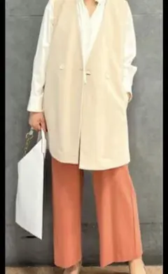 極美品♦︎Ballsey ドライアムンゼン Vネックジレ 36