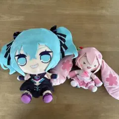 初音ミク ぬいぐるみ 2点セット　桜ミク