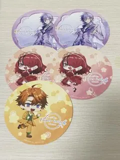 にじさんじ　アニメイトカフェ　コースター　3SKM エデン組