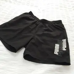 美品✨PUMA プーマ ショートパンツ トレーニング 黒 ブラック×ピンク S