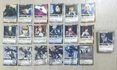 【当時物】ガンダムウォー まとめ売り 約90枚セット（ガンダムW 他） 引退のサムネイル