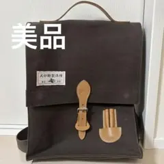 犬印鞄製作所 3way ショルダー リュック トートバッグ ブラウン 帆布