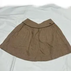 バーバリー　フレアスカート 刺繍ロゴ付き　120