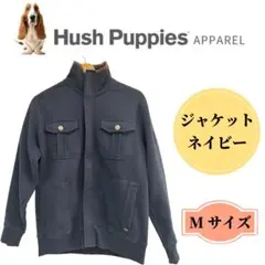 Hush Puppies ネイビー ジャケット Mサイズ メンズ カジュアル