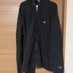 Champion ✖️タケオキクチ　ジップアップパーカー ブラック