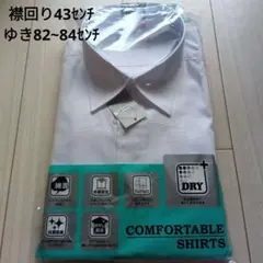 ワイシャツ LL 長袖 ホワイト 襟回り43センチ しまむら