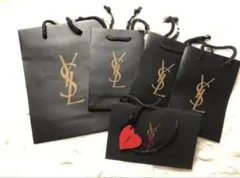 YSL イヴサンローラン ショップ袋 ショッパー 5枚セット