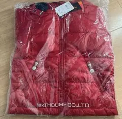 MIKIHOUSE 赤 ジャケット 110 新品　ダウン ミキハウス