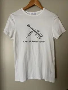【A.P.C.】ギターグラフィック Tシャツ XS ホワイトのサムネイル
