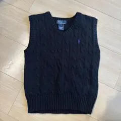 Polo by Ralph Lauren 紺 ニット ベスト サイズ5
