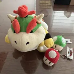 クッパJr ぬいぐるみ　キノピオ　キノコ　キーホルダー クッパ USJ限定