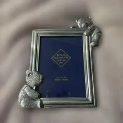 新品未使用✨マレーシア製✨特産ピューター✨ベイビーフォトアルバム✨セランゴール