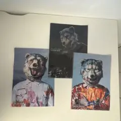 MAN WITH A MISSION クリアファイル3枚セット