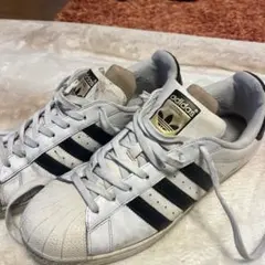 フ*7様 adidas Superstar ホワイト/ブラック スニーカー　27