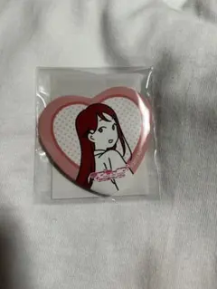 ラブライブサンシャイン　くじ引き堂 Aqours ハート型缶バッジ 桜内梨子