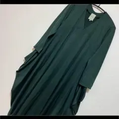 美品 Sybilla シビラ イトキン ワンピース グリーン ウール M