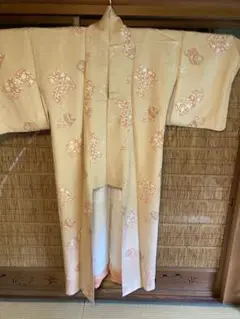 着物　正絹　袷　小紋