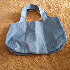 [未使用に近い]ラシットモノグラム柄トートバッグ