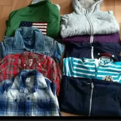 子供用アウター　まとめ売　ジャケット（GAP, LAGKAW）まとめうり 110