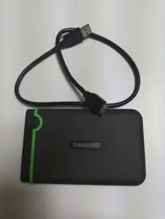 Transcend StoreJet 500GB 外付けHDD 本体のサムネイル