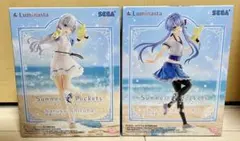 SummerPockets Luminasta 鳴瀬しろは 空門蒼 6個 Summer Pockets』 Luminasta “鳴瀬しろは”｜プライズ・くじ