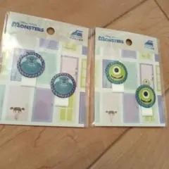 モンスターズ・インク　名札付けワッペン 2セット