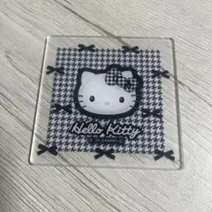 ハローキティ 千鳥柄 アクリルコースター 新品未使用品