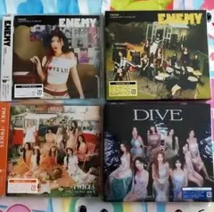 TWICE〜ナヨン 開封済CD セット ENEMY - メルカリ