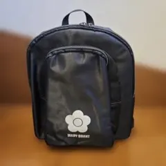 《]雑誌付録》MARY QUANT ブラックリュック