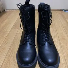 UNIQLO C ブーツ　厚底　ジッパー付き